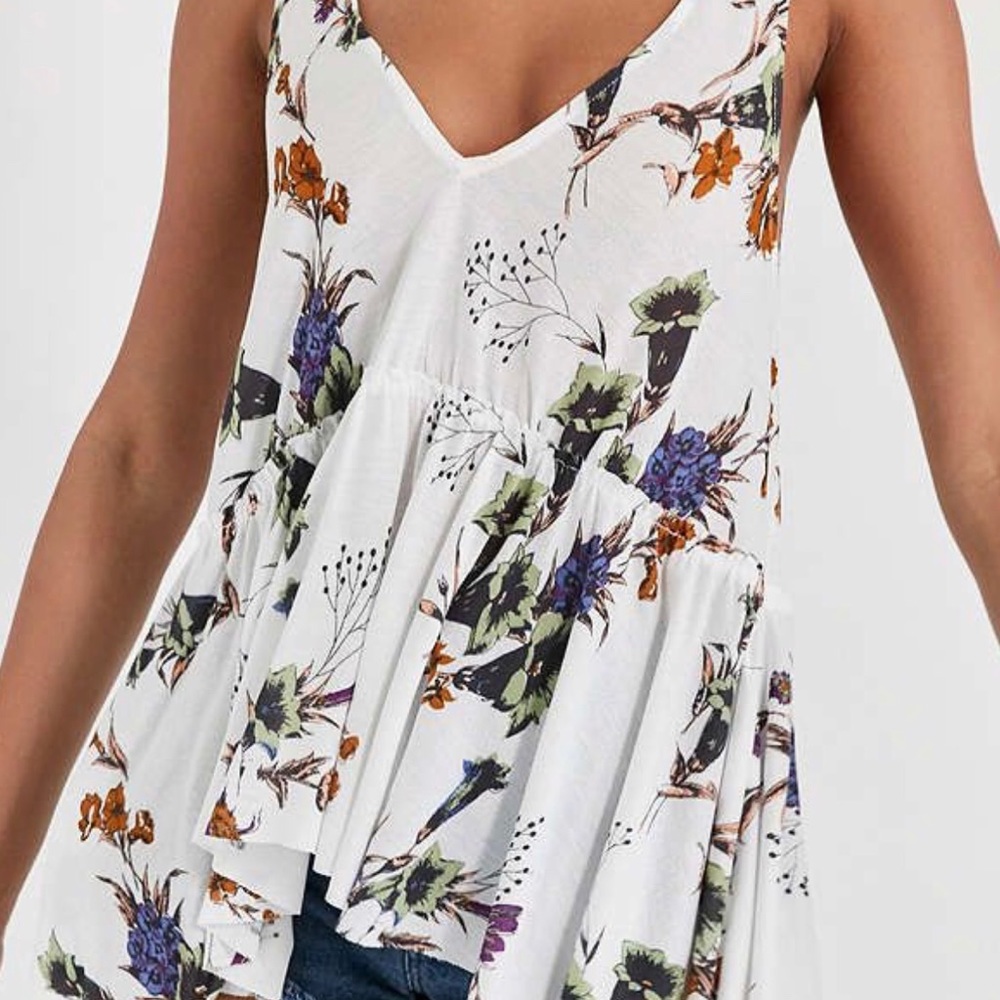 Kimchi Blue - Floral Flowy Tank